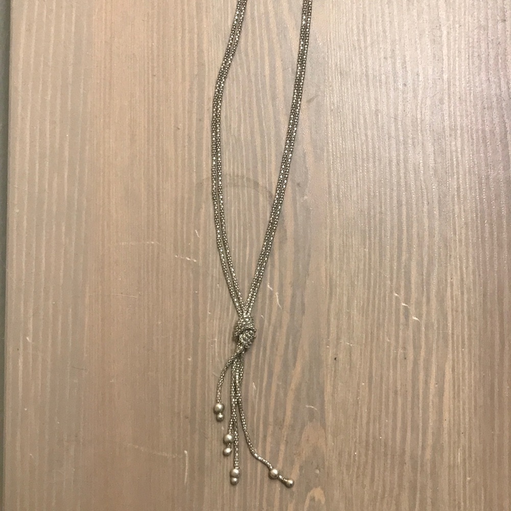 Silpada sterling silver lariat necklace